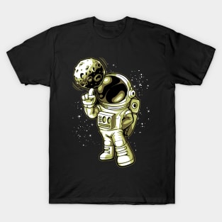 Astronaut With Planetball T-Shirt